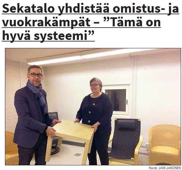 Tavoitteet, toteutuminen, koheesio ja sosiaaliset jännitteet: missä määrin ja miksi? Keskustelua uutisaiheen alla Helsingin Uutisten verkkosivuilla: 27.2.2014 VS.