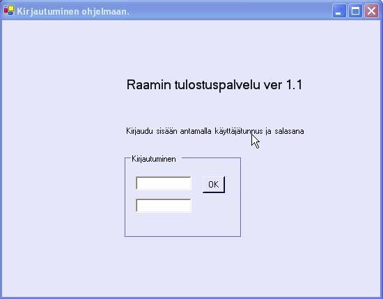 22 8 Työn sisältö Ohjelma ja tietokanta valmistuivat Tammikuussa 2005. Ohjelma toimi tietokannan kanssa testiympäristössä asetettujen tavoitteiden mukaisesti.