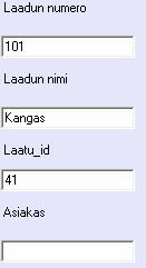 29 Kuva 8.6. Laadun tiedot.