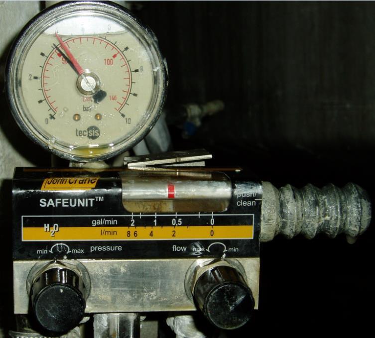 Lietepumppujen käyttäjäkunnossapidon tarkastuskierros Liite 2 1 (2) Vaihe 0010: Tarkasta pumppujen poksit ja poksiveden riittävä virtaus 2 4 l/min.