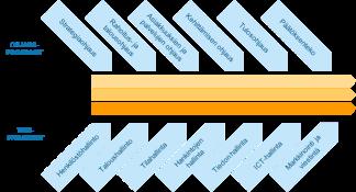 Osaprojektit: asiakas- ja palveluohjaus johtaminen/hallinto