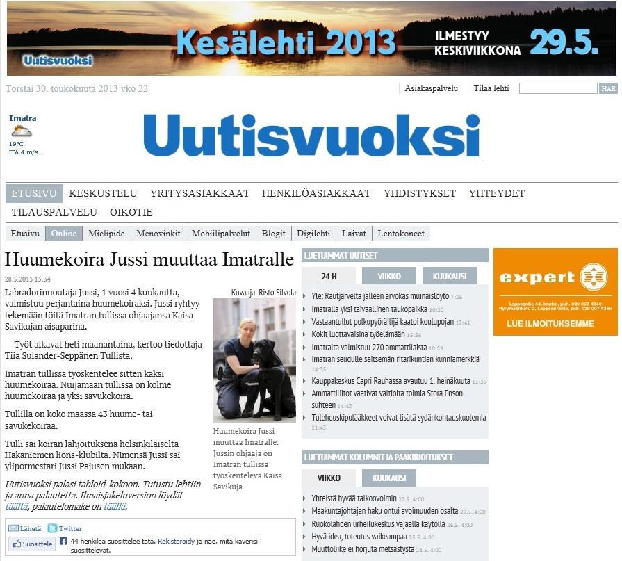 Paikallinen media 23.10.