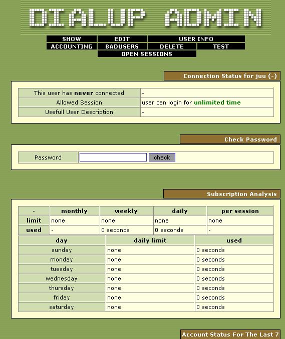 30 Kuva 14. Edit User -sivu 5.2 GGSN GGSN on Nokian valmistama Nokia IP650. Laite oli käyttövalmiina ja laitteeseen piti määrittää pelkästään APN.
