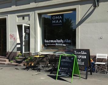 FOOD CO-OPERATIVE OMA MAA Local organic food, weekly bags, urban café as pick-up point