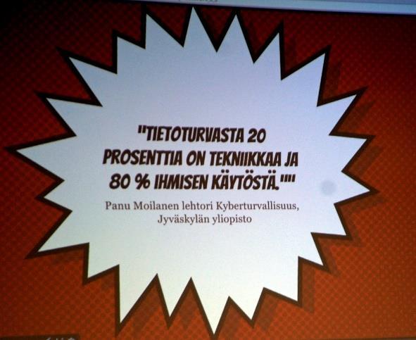 Olen tietoinen näistä asioista ja ne kiinnostavat minua. Kurssi antaa mielestäni yleissivistystä. Saan itse irti paljon tästä kurssista vaikka toiminkin alalla kertoo Hilla.