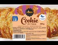 LEIPÄLTK 7 PSS 1371 kj / 327 kcal 9,2 g josta tyydyttyneitä rasvahappoja 2,8 g 52,7 g 19,4 g 3,4, g 7,1 g 0,9 g *6410580003119* 0312 ELONEN MUMMELIPITKO 40 Ainesosat: Vehnäjauho, vesi, sokeri,