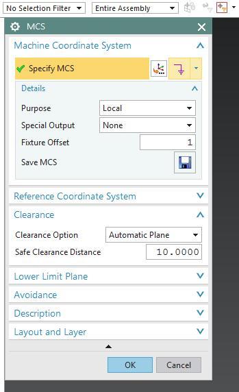 The Fixture Offset value that is entered in the MCS will be