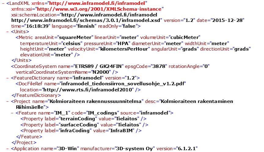 10 Inframodel 3 Poiketen muista versioista Inframodel 3 (IM3) on Inframodelin ensimmäinen versio, jota on testattu pilottihankkeissa käytännön tasolla.