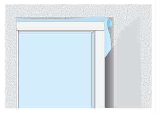 Ikkuna- ja oviaukot voidaan tiivistää ympäröiviin rakenteisiin ulkopuolelta Contega EXO -liitosnauhalla. Kivitaloissa käytetään sisäpuolella Contega Fc -liitosnauhaa.