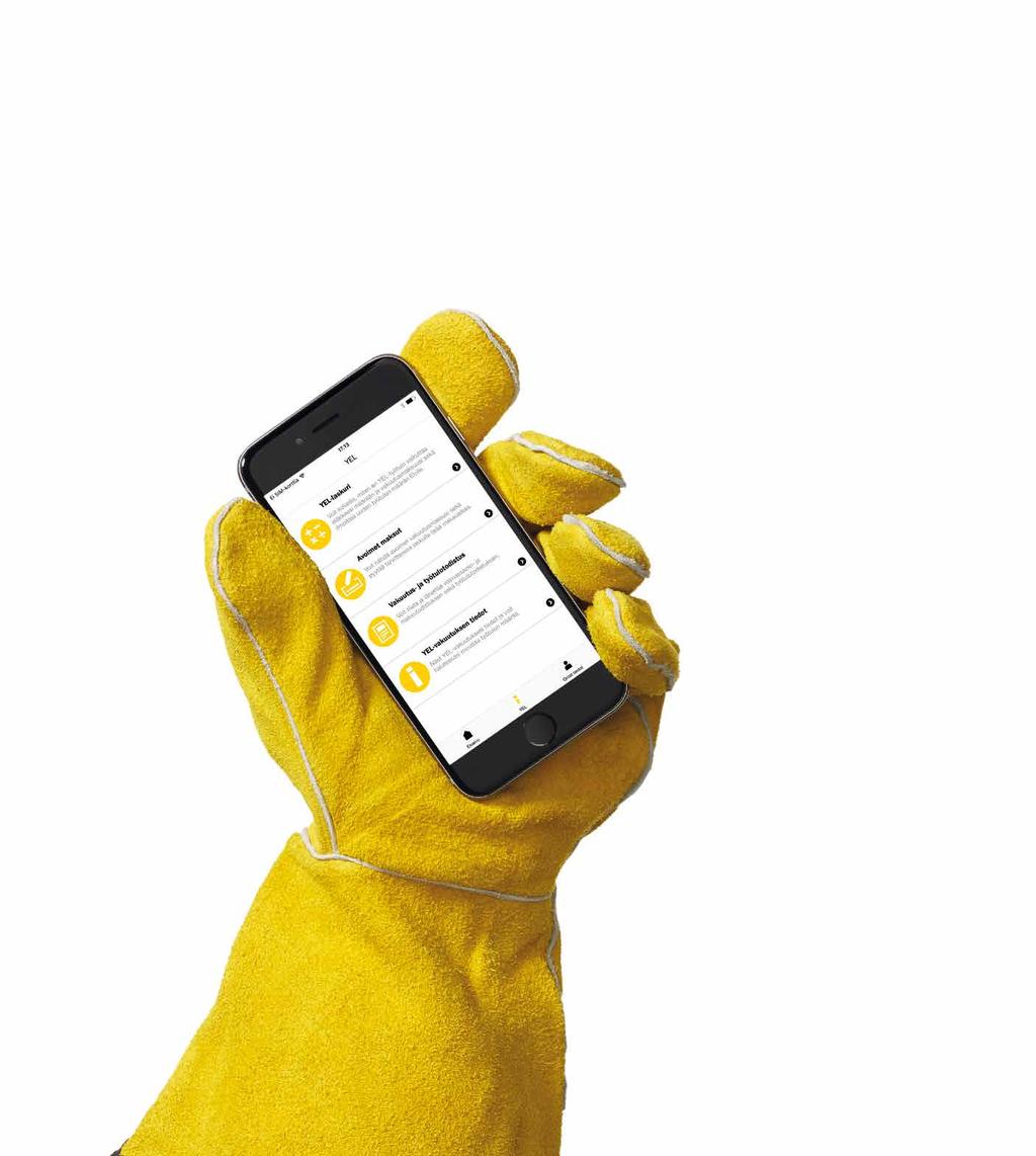 YEL-HOMMAT HANSKASSA Yrittäjän mobiili on Elon uusi sovellus. SOVELLUKSESTA LÖYDÄT YEL-laskurin, jolla arvioit tulevan työeläkkeesi, sosiaalietuuksiesi ja vakuutusmaksujesi määrää.