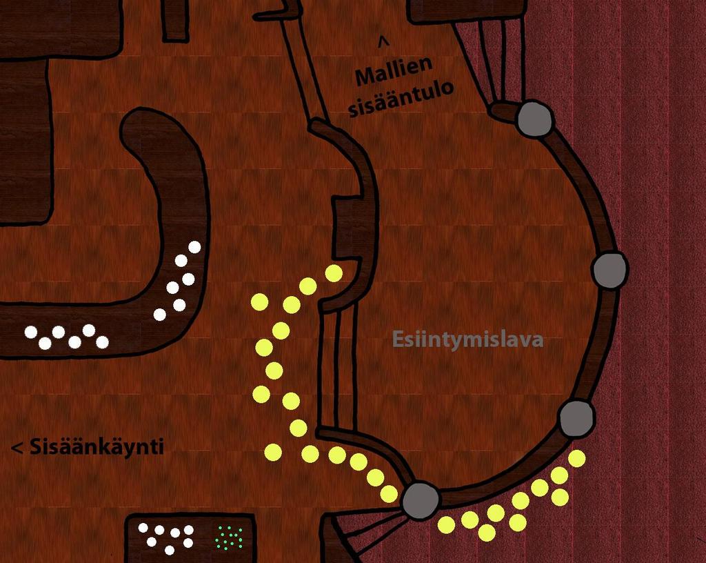 39 Kutsuja (liite 2) lähetetään 20 kappaletta, jotta kaikki vieraat mahtuvat moitteettomasti tanssilattian ympärille.