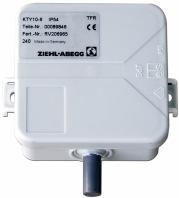 Liitäntään soveltuvat ZIEHL-ABEGG -sarjan TF.. (KTY81-210) tunnistimet tai PT1000- lämpötunnistimet (napaisuutta ei tarvitse ottaa huomioon).