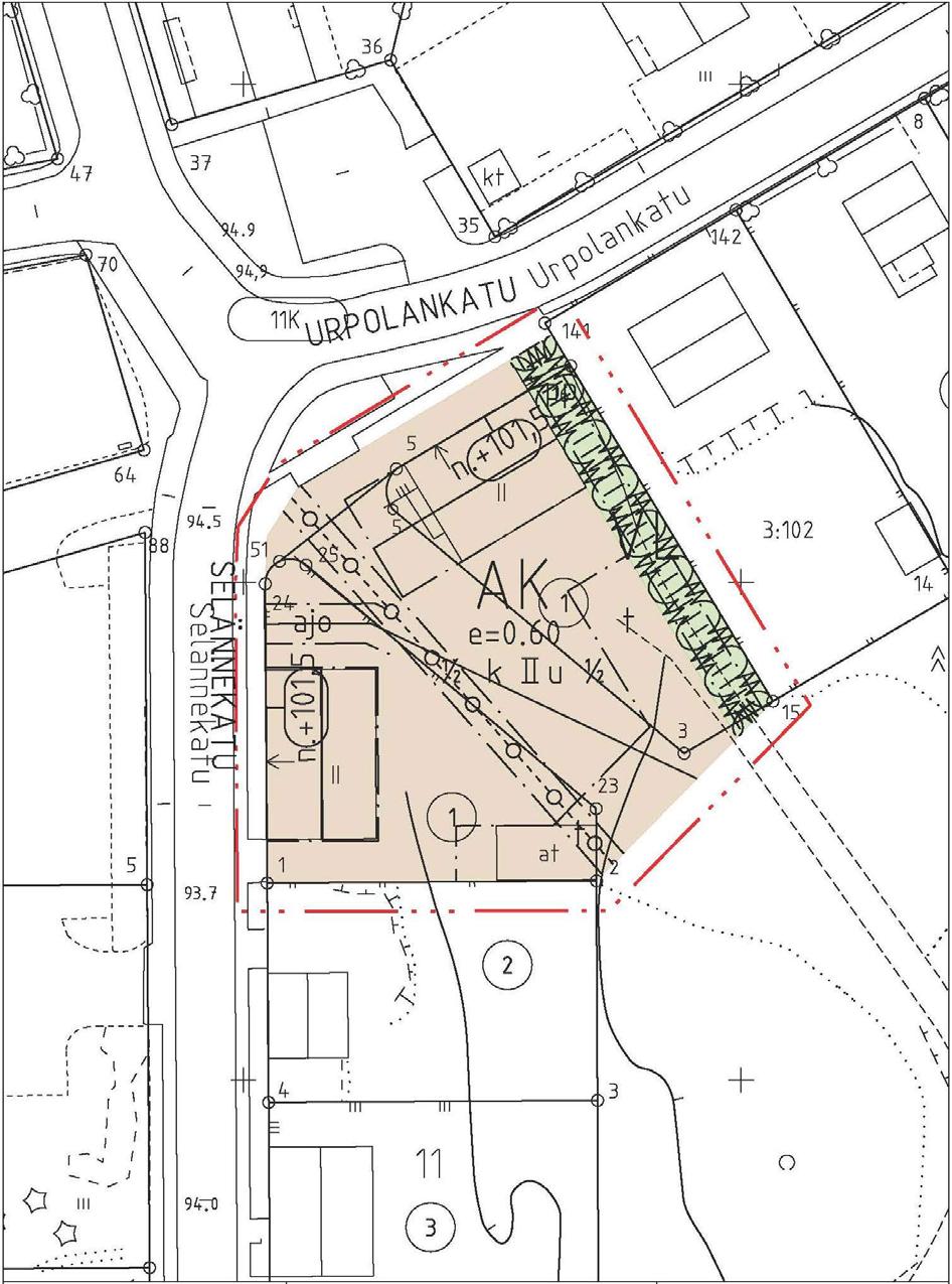 954 Urpolankatu 22 Selännekatu 31 Mikkelin kaupunki Osallistumis- ja arviointisuunnitelma 16.