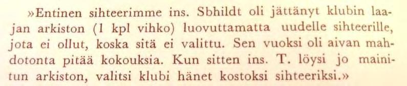 6.17 Turun Teknillinen Seura ja Turun Insinöörikerho 190 Turussa toimi 1900-luvun puolivälissä rinnakkain kaksi insinööriyhdistystä: Turun Teknillinen Seura ja STS:n kerho Turun insinöörikerho.