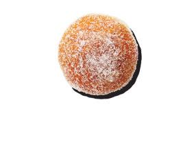 Voisilmäpulla 78 g Ainesosat: Vehnäjauho, sokeri, vesi, kasvimargariini [kasviöljy ja -rasva (palmu, rypsi, kookos), vesi, emulgointiaine (E471), suola, aromi,