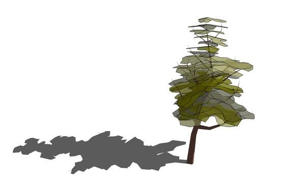 Realistiset puut 12 / 18 Valmiita puita voi importata muista ohjelmista Sketchup Warehouse