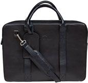 harvest & frost briefcase Täysin nahkainen salkku, jossa on useita hyödyllisiä taskuja ja säädettävä nahkainen olkahihna. J.Harvest & Frost logo on painettuna etuosaan.