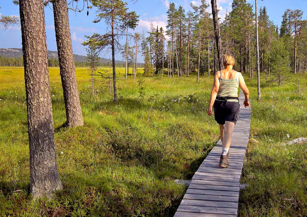 Liikkuminen upeiden maisemien keskellä sai laittamaan asiat oikeisiin