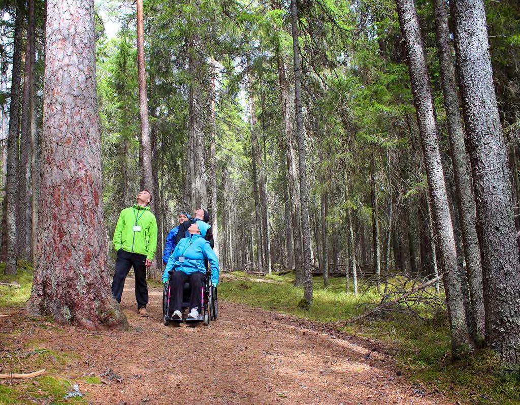 T A v o I T E Luontoliikuntaan on tarjolla kohteita ja harrastusmahdollisuuksia erilaisiin tarpeisiin