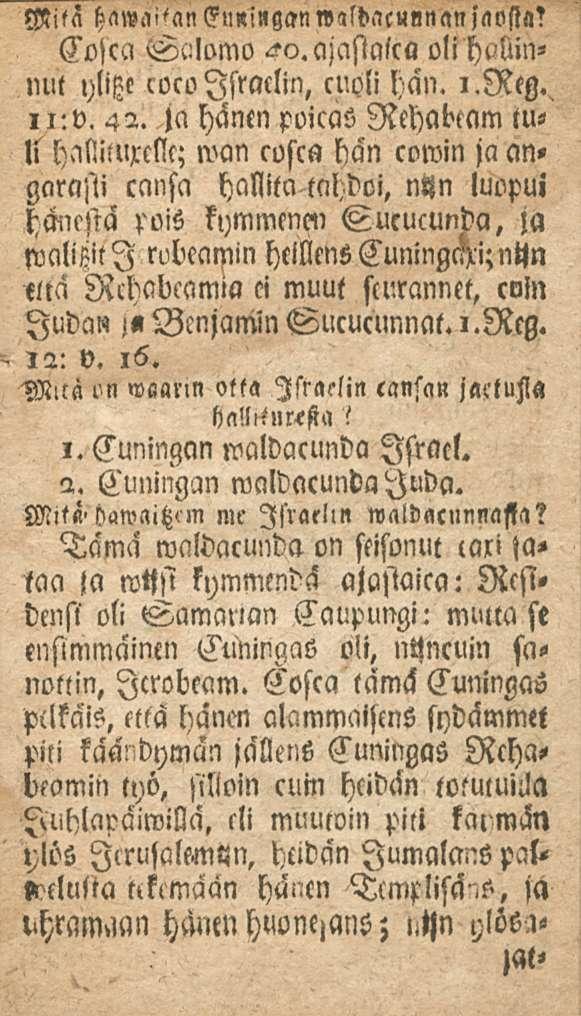 Vita ssojca Sclomo <?o.ajaslalca oli HMnlnit rocolstaclm, cnoli hau. i.reg., n:v. 42.