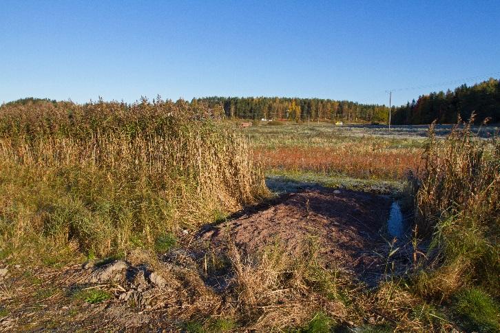 Otettujen vesinäytteiden perusteella fosforin määrä rakennettavan alueen maaperässä erittäin korkea Ojaveden kiintoaine- ja fosforipitoisuudet nousivat moninkertaisiksi