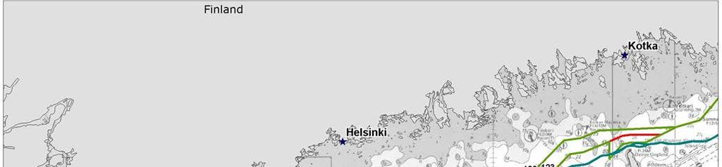 4 1. Johdanto Molemmissa Nord Streamin putkilinjoissa on korroosiosuojauksessa käytetty Z2 -tyyppisiä uhrautuvia sinkkianodeja KP 123 ja KP 295 välillä 110 150 m välein.