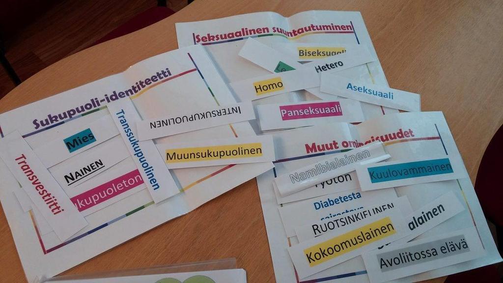 Sepäse-työpajat, tietoiskut ja tapahtumat Valtaosa koulutuspalveluista järjestettiin Sinuiksi-hankkeen kautta.