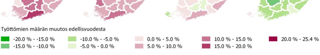 Lukemat ovat suurimmat Pohjois-Suomessa, itärajalla ja keskiosissa Suomea.