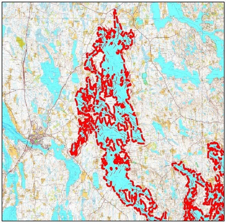 Keski-Suomen maakunnallisesti tärkeät lintualueet 58 (62) 6.