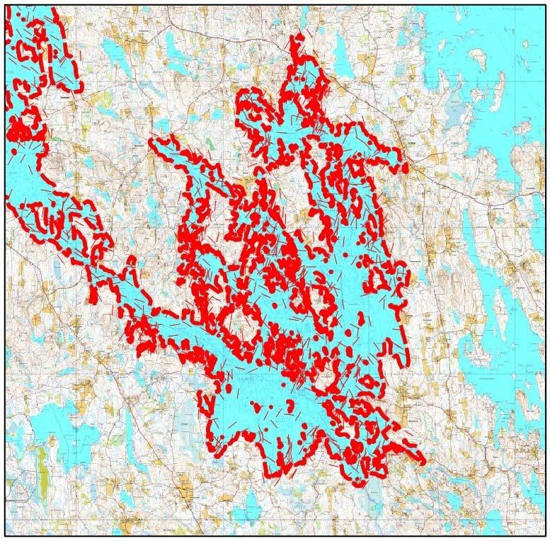 Keski-Suomen maakunnallisesti tärkeät lintualueet 59 (62) Suojelutilanne: Pohjois-Suontee ja osa Etelä-Suonteesta kuuluu Natura 2000 verkostoon.