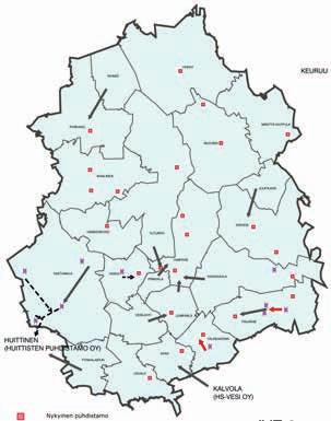 SELVITYKSET JA TUTKITUT VAIHTOEHDOT JVE 0+ JVE 1 JVE 2 JVE 4 JVE 3 JVE 4 JVE 3 Kuva 22. Jätevesien käsittelyn vaihtoehdot.