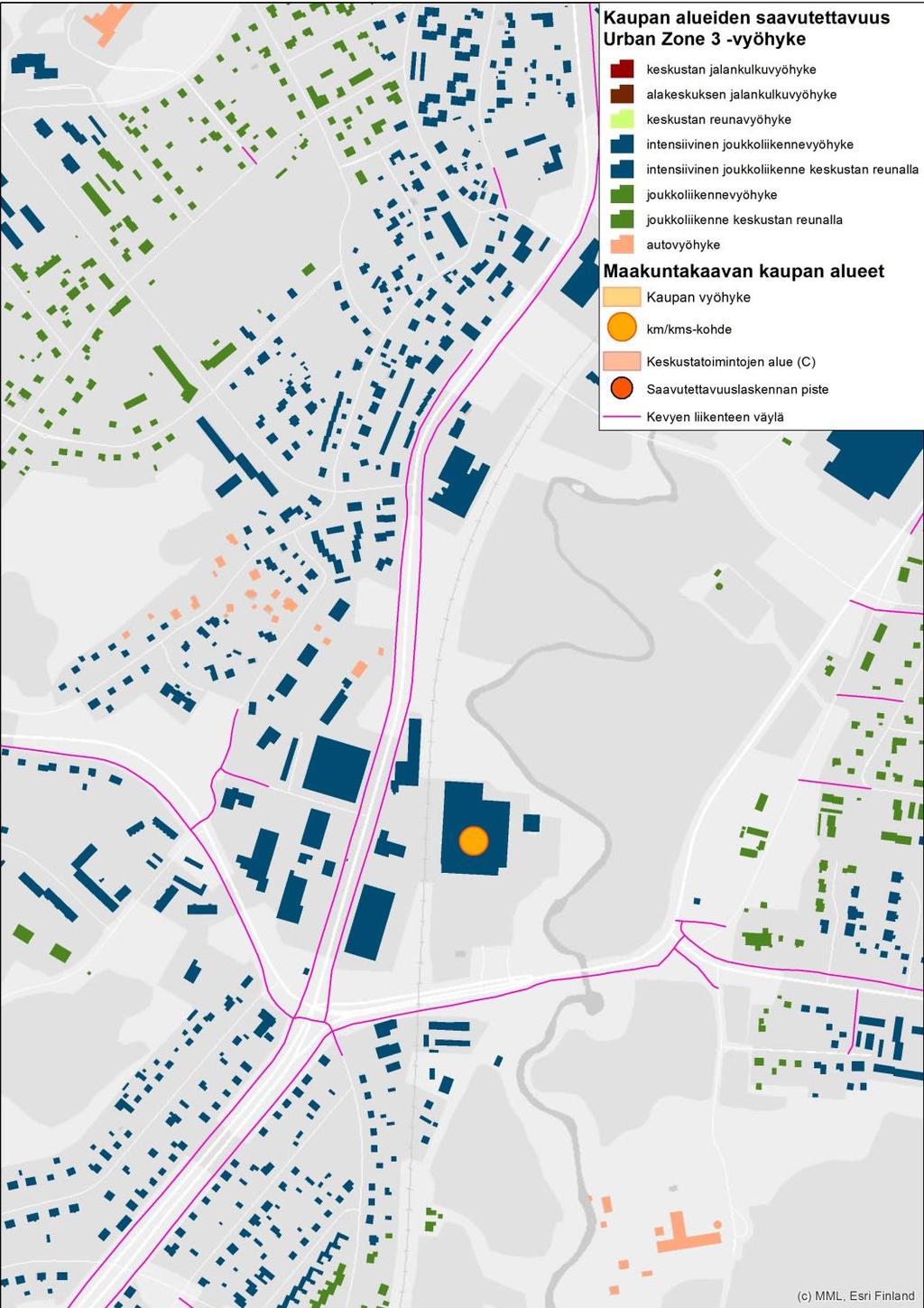 TAMPEREENTIE, TURKU (KMSKOHDE) Tampereentien kohdemerkintä sijoittuu Turun ydinkeskustan pohjoispuolelle, Tampereentien varteen. Alueella sijaitsee hypermarketkokoluokan myymälän lisäksi esim.