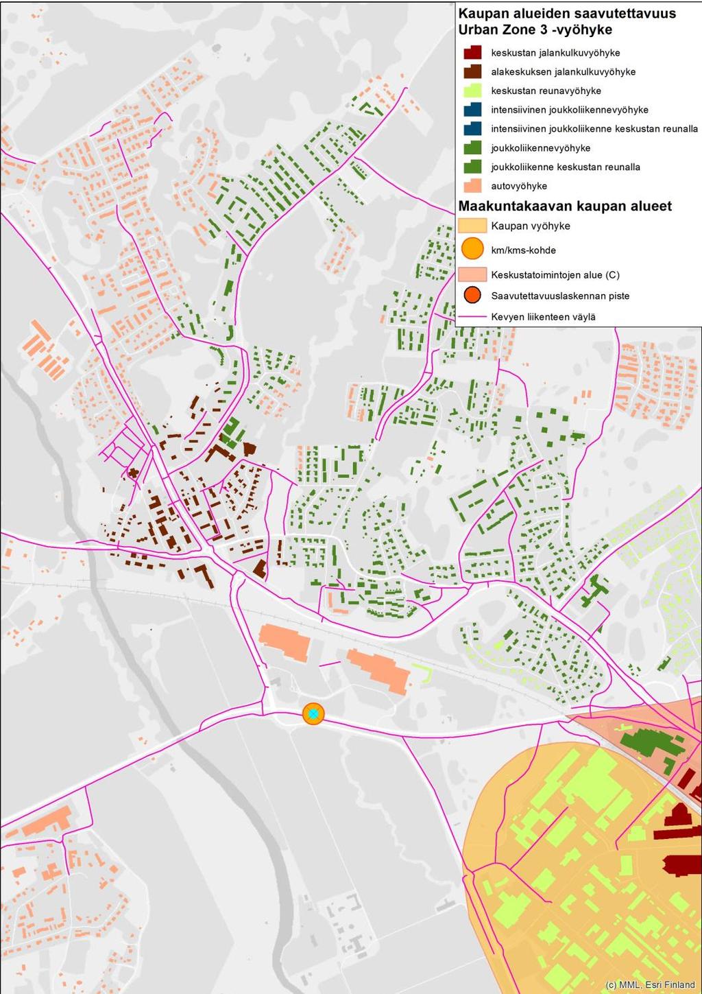 HALIKKO, SALO (KMSKOHDE) Halikon kohdemerkintä osoittaa Halikon keskustan eteläpuolelle sijoittuvan retail park alueen, jossa sijaitsee mm.