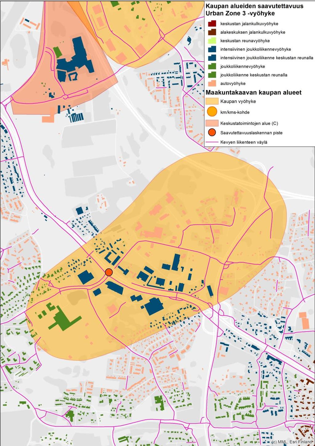 PIISPANRISTI, KAARINA (VKKALUE) Piispanristi sijaitsee Uudenmaantien varrella, vilkkaan joukkoliikennereitin varrella.