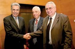 Nikiforos Diamandouros tapaa Bulgarian pääministerin Sergei Stanishevin Bulgarian-tutustumismatkallaan. Sofia, Bulgaria, 27. 29. marraskuuta 2006.