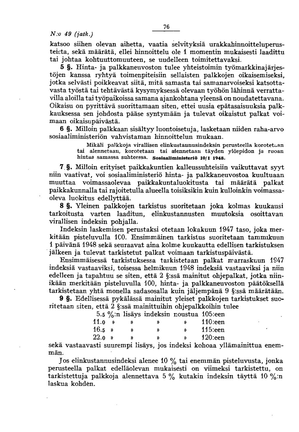 N:o 49 (jatk.