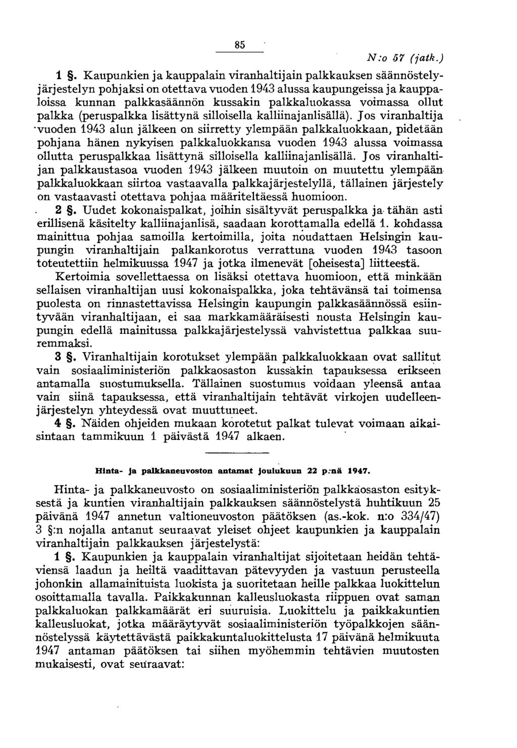85 N:o 57 (iatk.) 1.