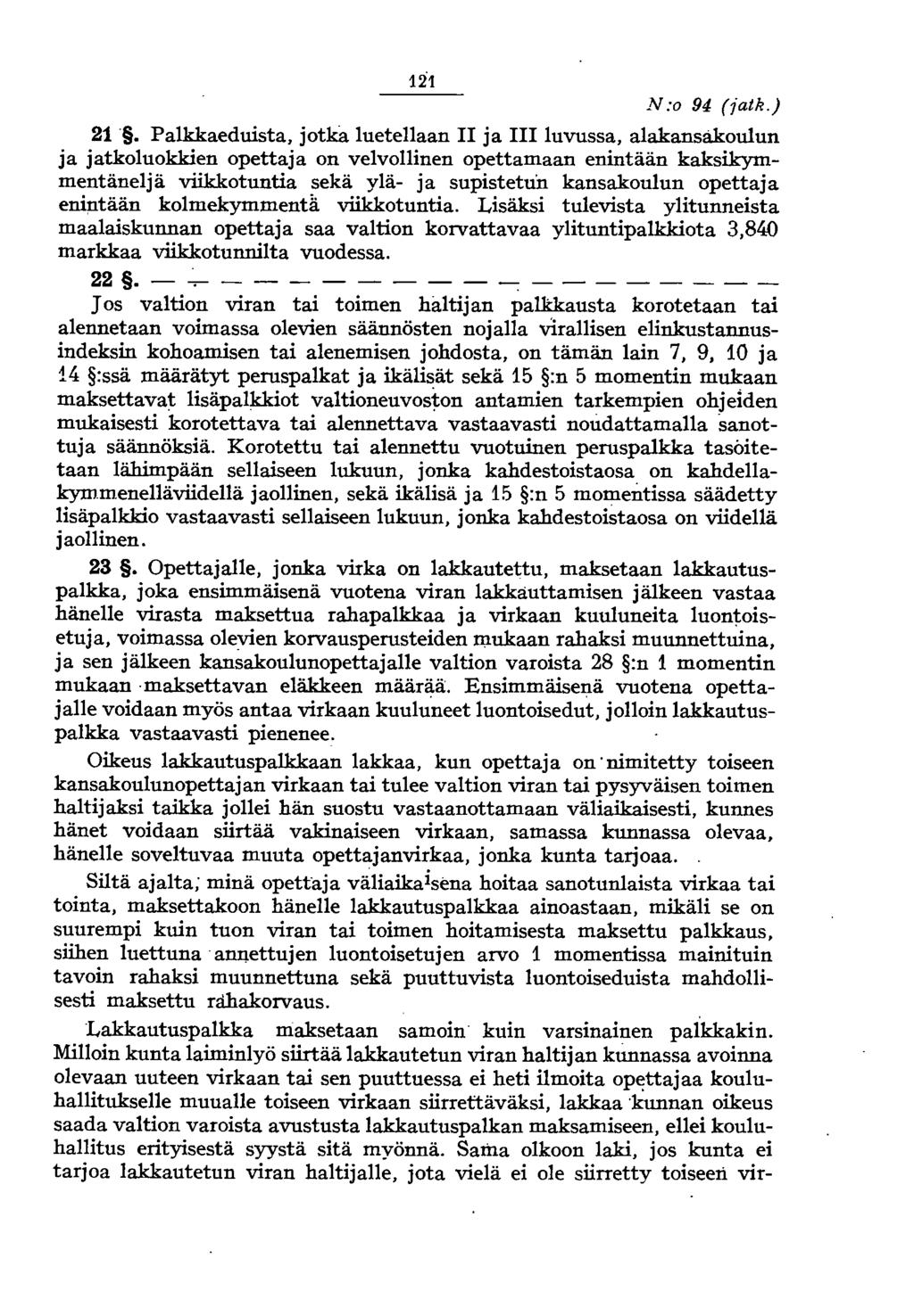 N:o 94 (jatk.) 21.