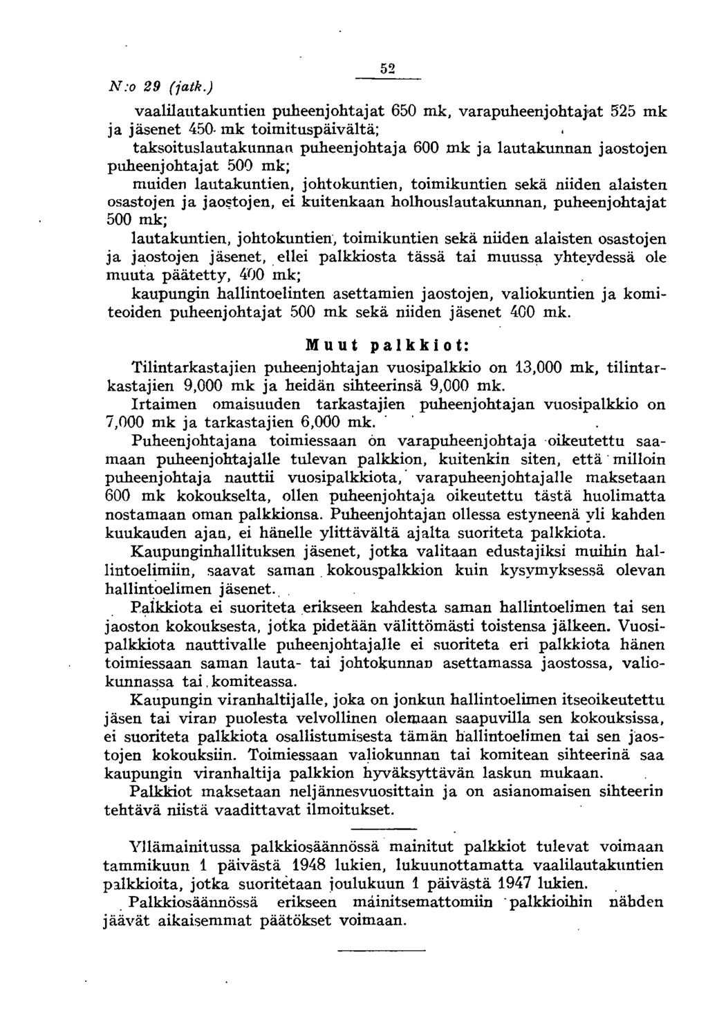 N:o 29 (fatk.