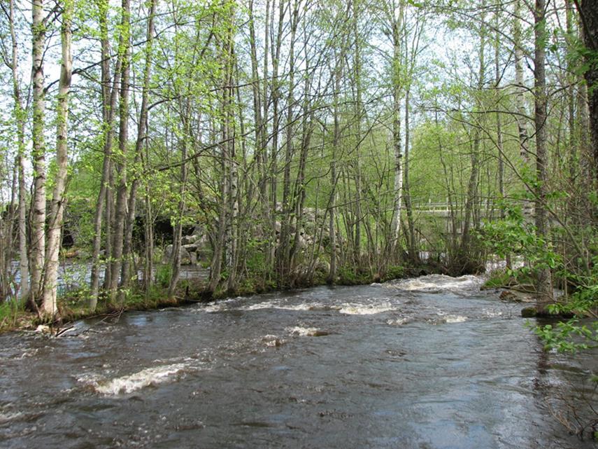 Uittorakenteet Ristijärvi, Karppalan mylly.