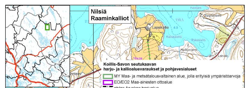 hyödynnettävissä kallionottoon.