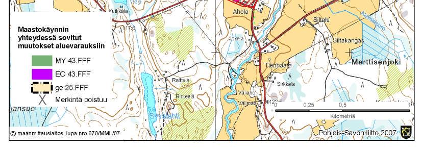 maa-ainesten-ottoalueeksi EO 28.682 Honkamäki.