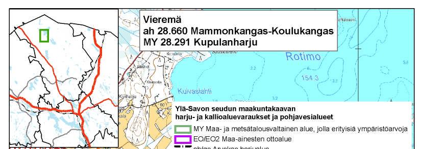 30 Koulukangas ah 28.660 Alueella ollut aikoinaan ottotoimintaa.