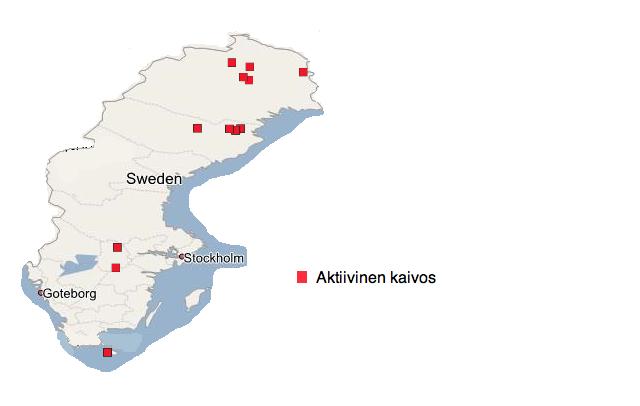 52 tutkimuksen osalta tarkastelun kohteena on konsessiomineraaleja koskeva osa, johon suurin osa arvokkaista kaivosmineraaleista kuuluu.