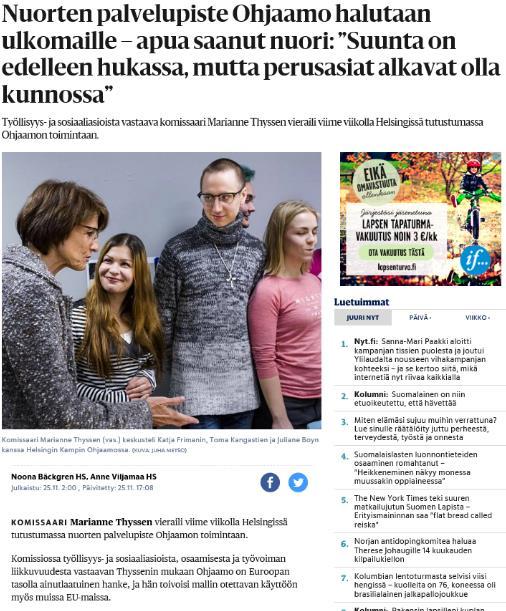 paikallisesta näkökulmasta. Sähköpostiin, jossa on viittaus valtakunnalliseen tiedotteeseen jne.