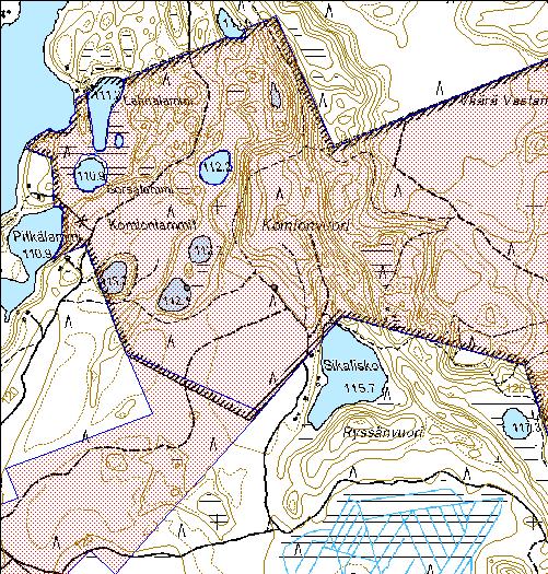 23 Kohdetyyppi: 9 Valmistuspaikat/työpaikat Copyright: Metsähallitus 2008