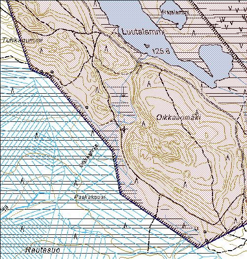 32 Kohdetyyppi: 9 Valmistuspaikat/työpaikat Copyright: Metsähallitus 2008