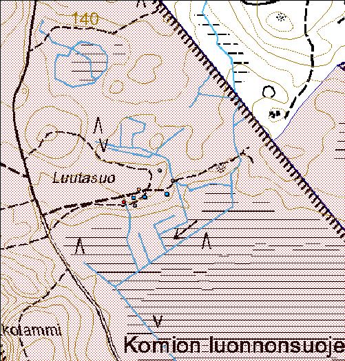 47 Kohdetyyppi: 1 Asuinpaikat Copyright: Metsähallitus 2008