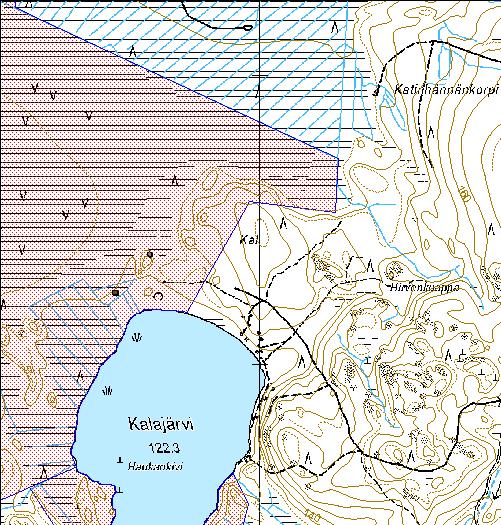 71 Kohdetyyppi: 9 Valmistuspaikat/työpaikat Copyright: Metsähallitus 2008