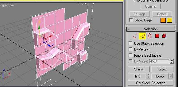 Klikkaa pientä laatikkoa Extruden vieressä ja aseta Height arvoksi 4.